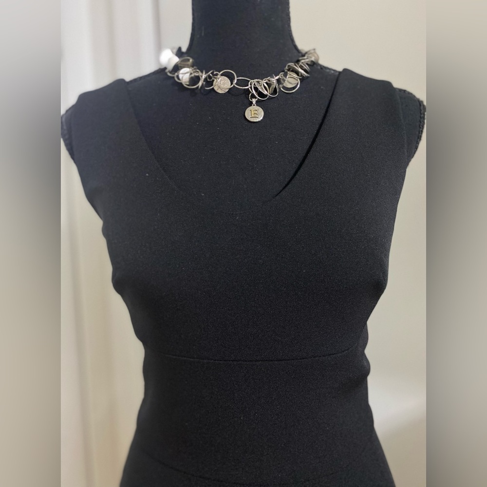 MICHAEL KORS Fit & Flare cocktail dress blk size 2 like new with tag - Picture 7 of 15